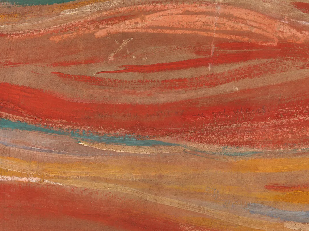 Cryptic Graffiti on ‘The Scream’, Edvard Munch, 1985